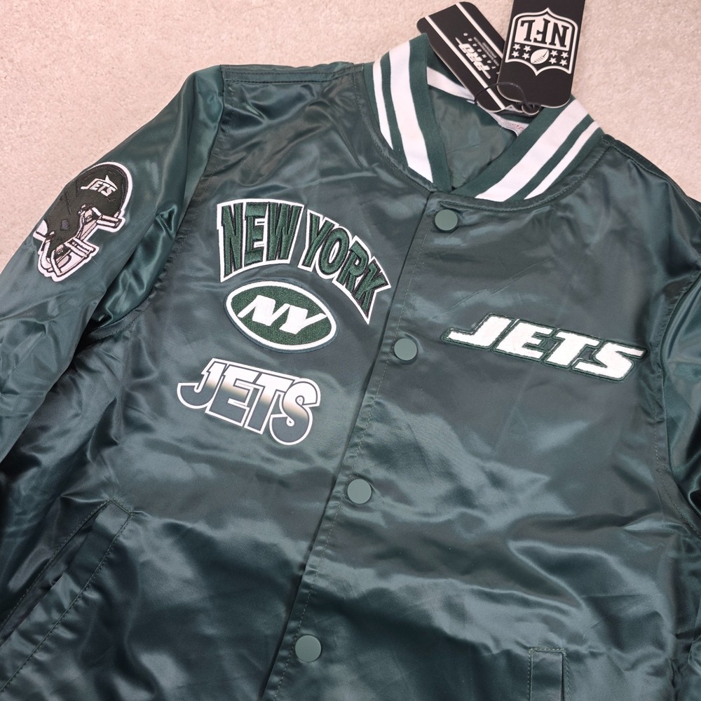 Pro Standard Jacket Boys M Green NFL New York Jets Varsity FNJB6411893 Regular
